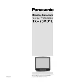 PANASONIC TX-25MD1L - Ti vi