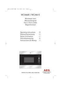 AEG MC2660EA - Microondas