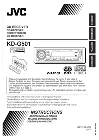 JVC KD-G501 - Autoradio