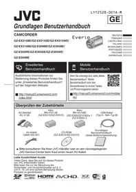 JVC Everio GZ-E305WE - Caméscope