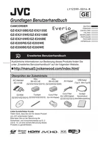 JVC Everio GZ-EX200BE - Camcorder