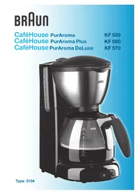 CaféHouse PurAroma Plus KF 560/1 BRAUN