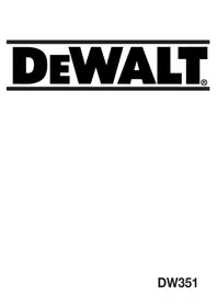DEWALT DW351 - Säge