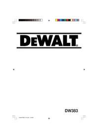 DEWALT DW383 - Säge