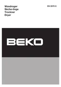 BEKO DV 25 2570 X - Wasdroger