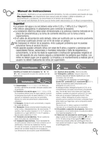 Manual FAGOR FE 9214 Rentadora