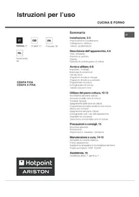 HOTPOINT CE6IFA (W) F/HA - Forn