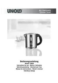 UNOLD 18606 Blitzkocher Cylinder Small - Wasserkocher
