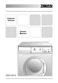 Kullanım kılavuzu ZANUSSI ZWG 3125 S çamaşır makinesi