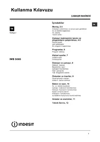 INDESIT IWB 5085 (TK) 2EV - çamaşır makinesi