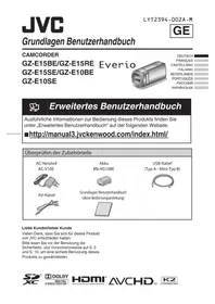 JVC Everio GZ-E15RE - Camcorder