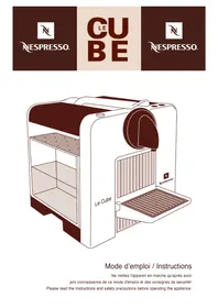 KRUPS Nespressso Le Cube XN5005 - Machine à café