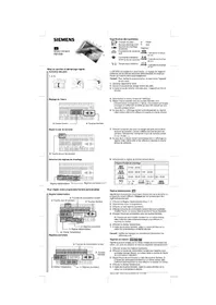 SIEMENS REV200 - Thermostat