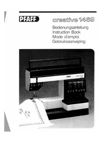 Notice PFAFF CREATIVE 1469 Machine à coudre