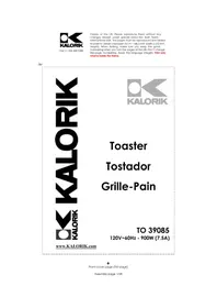 TO-39085 KALORIK