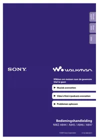 NWZ-A846 Walkman SONY