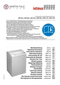 Intimus 175 CC3 - Trituradora de documentos