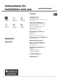 Aqualtis AQS73D 29 HOTPOINT