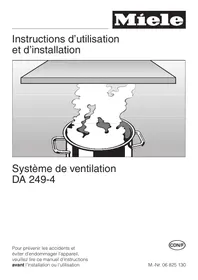 DA249-4 SYSTEME DE VENTILATION MIELE