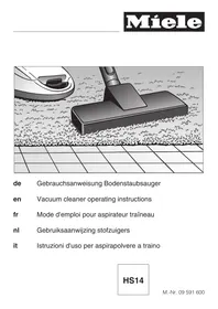MIELE S6210 POWER,  S6310 PARQUET - Beutelloser staubsauger
