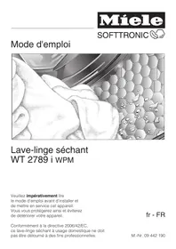 MIELE WT 2789 IWPM IN - Lave-linge séchant