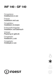 INDESIT GF 140 - Frigorifero-congelatore