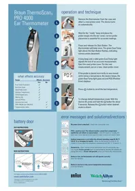 ThermScan Pro 4000 BRAUN