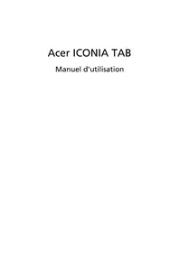 Iconia Tab W500 ACER