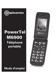 Notice Amplicomms POWERTEL M6900 Smartphone