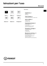 INDESIT MWI12IX - Microondas