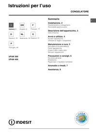 INDESIT UFAN300 - Congelador