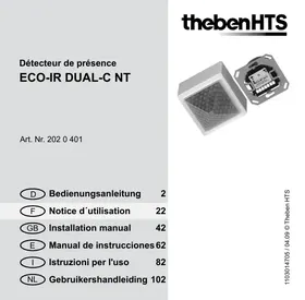 THEBEN ECO-IR DUAL-C NT - Détecteur de mouvement