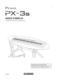 CASIO PX-3S - Clavier