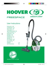 HOOVER Freespace Greenray TFG 5123 - Ηλεκτρική σκούπα