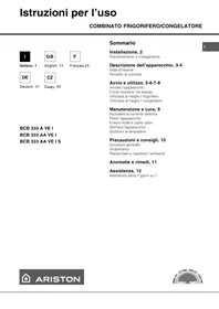 HOTPOINT BCB 333 AA VE I S - Kombinovaná lednice