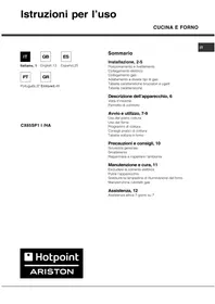 HOTPOINT CX65SP1 - Cocina