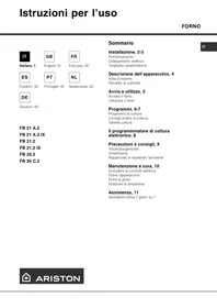 HOTPOINT FB 21 A.2 IX - Inbouwoven