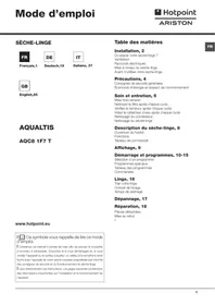 HOTPOINT AQC8 1F7T1PLUS - Wäschetrockner