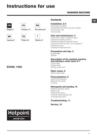 ECO8L 1252 EU.M HOTPOINT