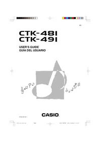 CASIO CTK-491 - Clavier numérique