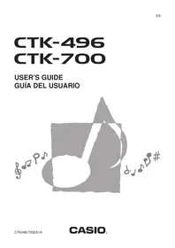 CASIO CTK-496 - Clavier numérique