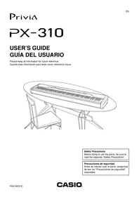 CASIO PX-310 - Piano numérique