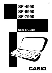 CASIO SF-6990 - Organiseur électronique