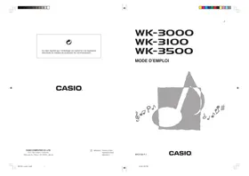 CASIO WK-3100 - Clavier Synthétiseur