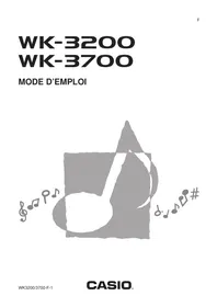 CASIO WK-3700 - Clavier numérique