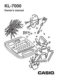 CASIO KL-7000 - Étiqueteuse