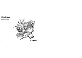 CASIO KL-8100 - Étiqueteuse