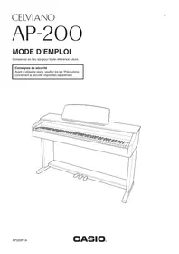 CASIO AP-200 - Piano numérique
