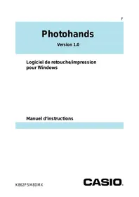 CASIO PHOTOHANDS - Logiciel informatique
