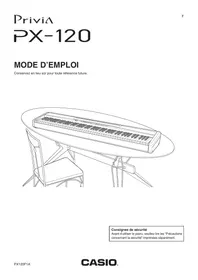 CASIO PX-120 - Piano numérique